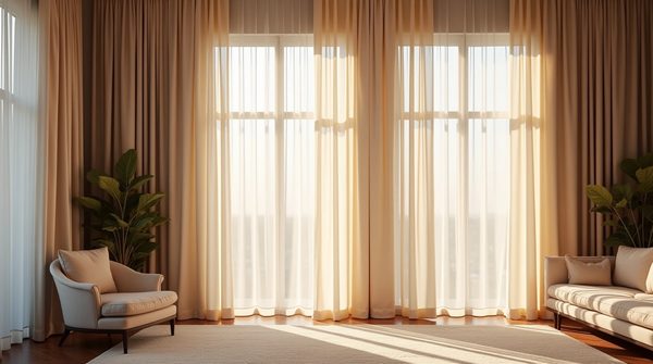Rideaux voilage : légèreté et élégance pour votre intérieur